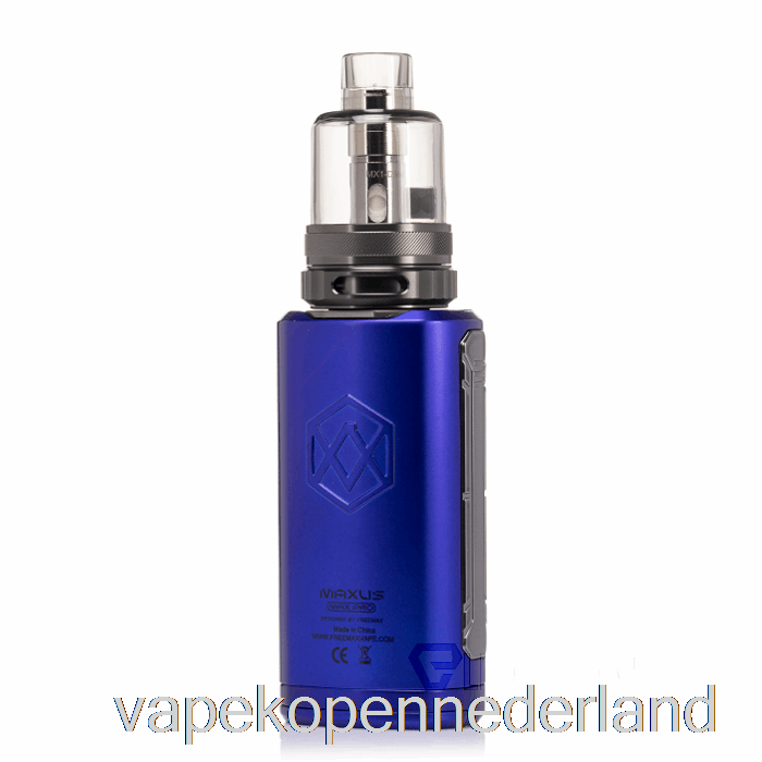 Elektronische Sigaret Vape Freemax Maxus Max Pro 168w Starterkit Blauw